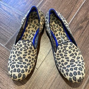 Rothy’s Sz 9.5 The Loafer in Spotted Leopard Cheetah Print Retired!